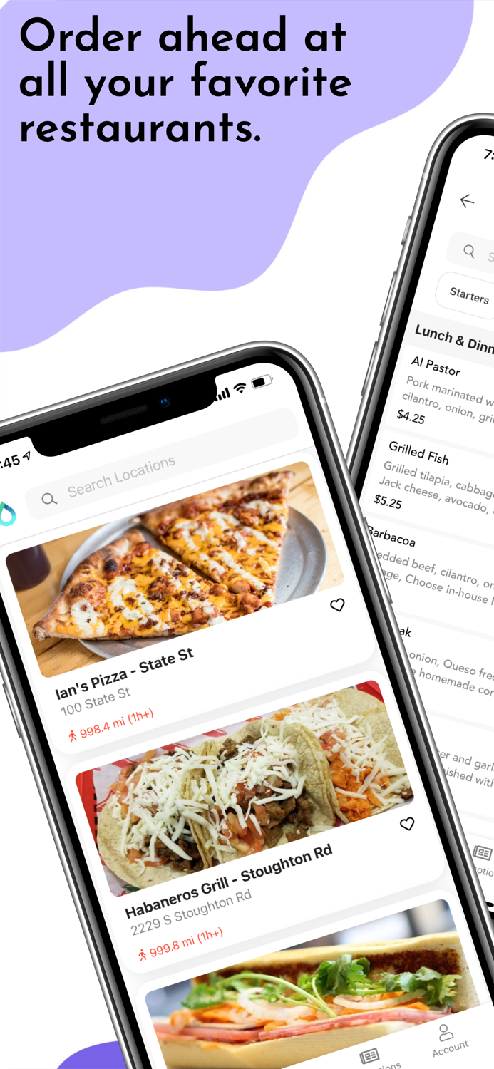 Dripos - Order Ahead  Rewards