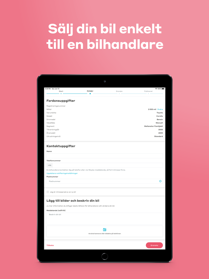 Wayke - köp och sälj bil