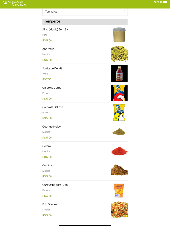 Comércio Frutas Araújo Martins