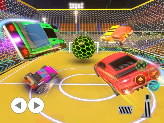 Rocket Car Ball- Soccer League screenshot 3