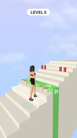 Game screenshot Slippery Stairs!! apk