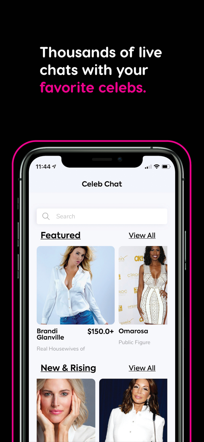 Celeb Chat - Live celeb chats