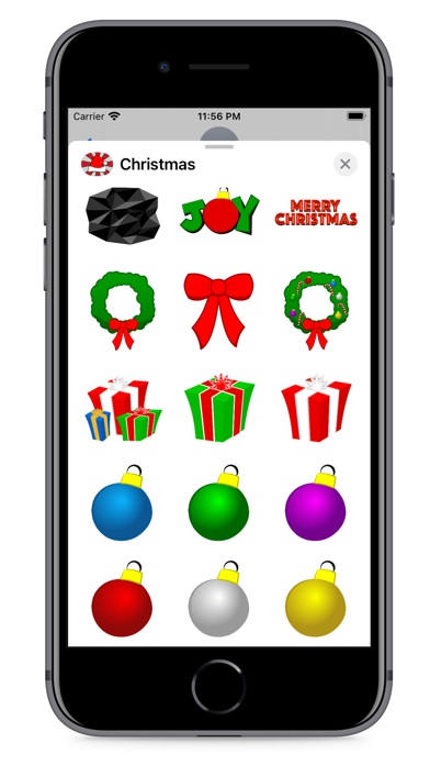 How to cancel & delete Christmas Silly Fun Stickers from iphone & ipad 4