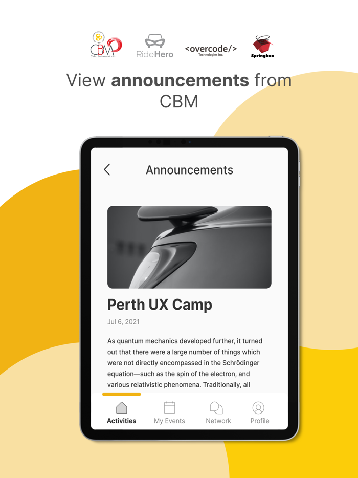 Cebu Business Month App