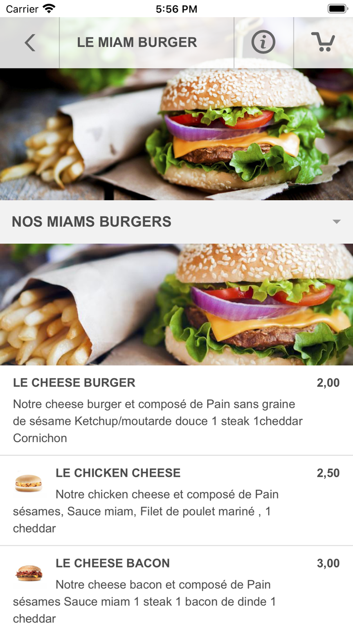 LE MIAM BURGER
