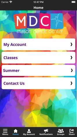 Game screenshot Mason Dance Center apk