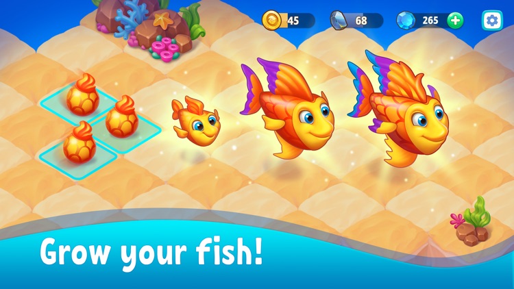 Sea Life - fish game & match3