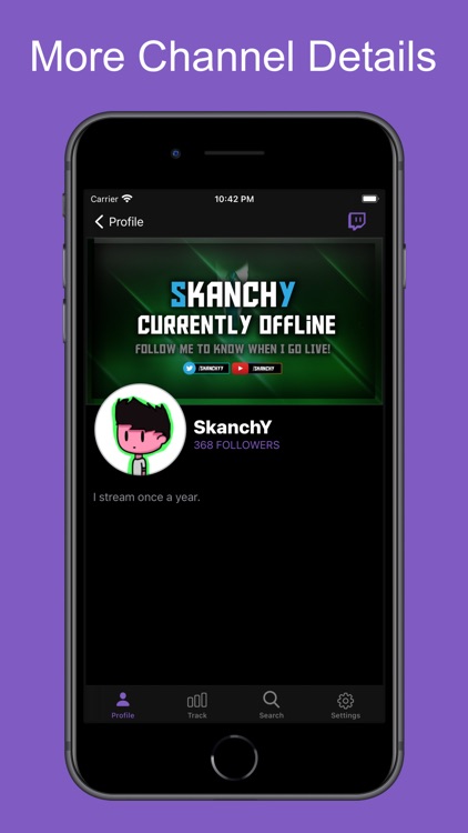 Analytics Tracker for Twitch