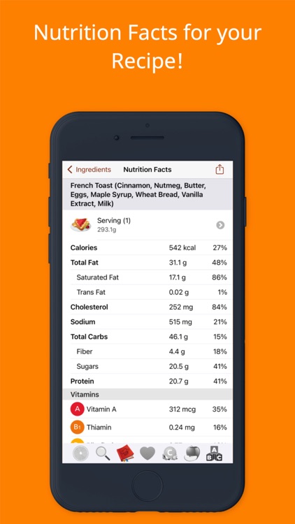 Nutrients - Nutrition Facts screenshot-6