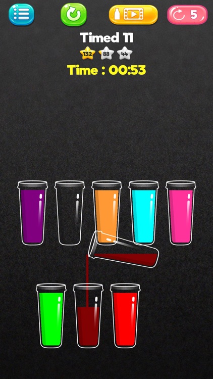 Liquid Sort:Fruit Water Puzzle screenshot-6