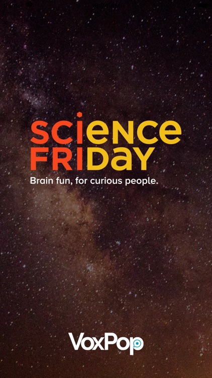 SciFri VoxPop