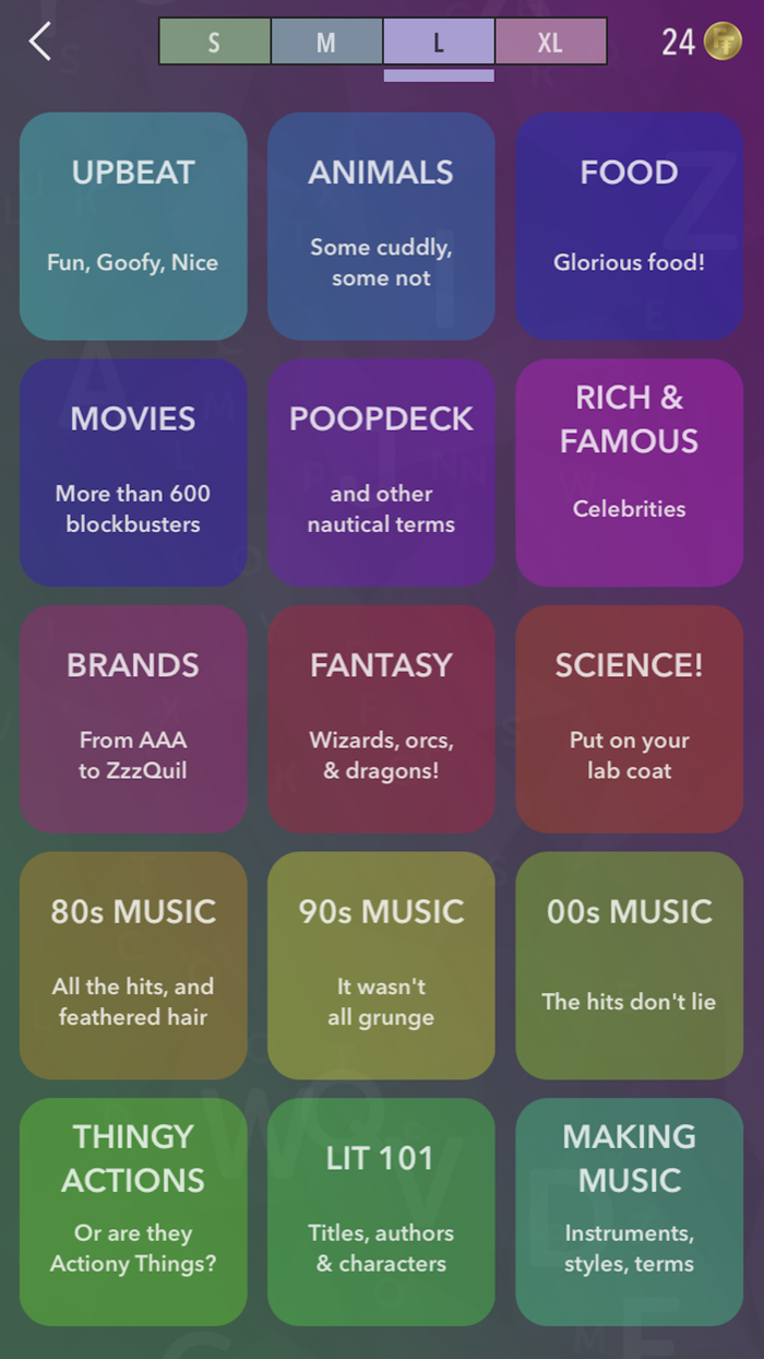 Word Search  Infinite Puzzles