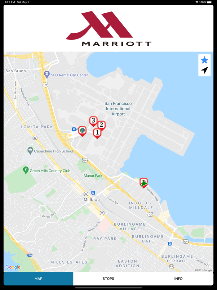 Marriott SFO Shuttles