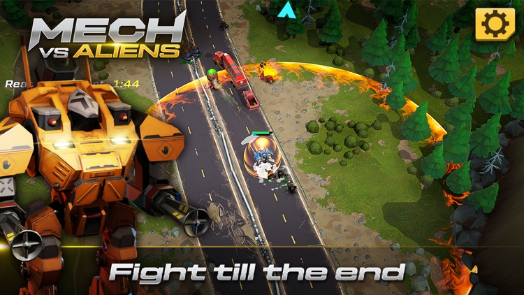 Mech vs Aliens: RPG screenshot-5