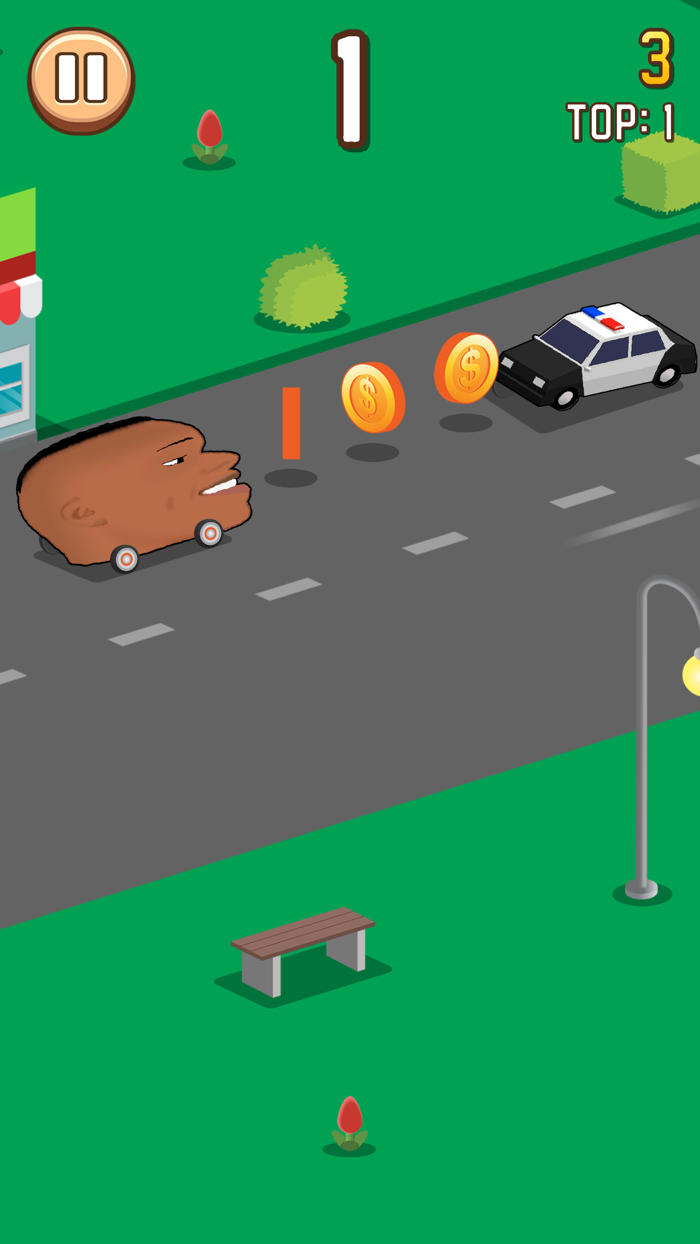 Head Racing vs Police Car game