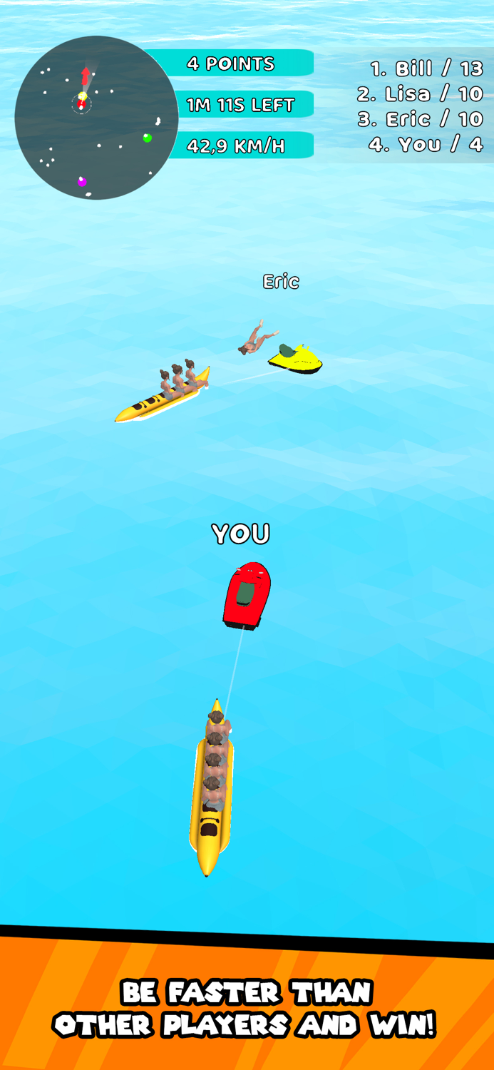 Jetski Banana 3D
