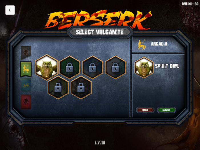 Berserk - Vulcanites Unleashed