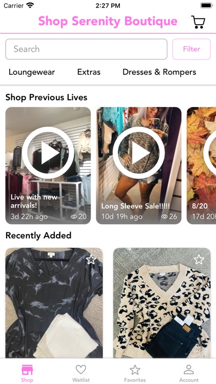 Shop Serenity Boutique