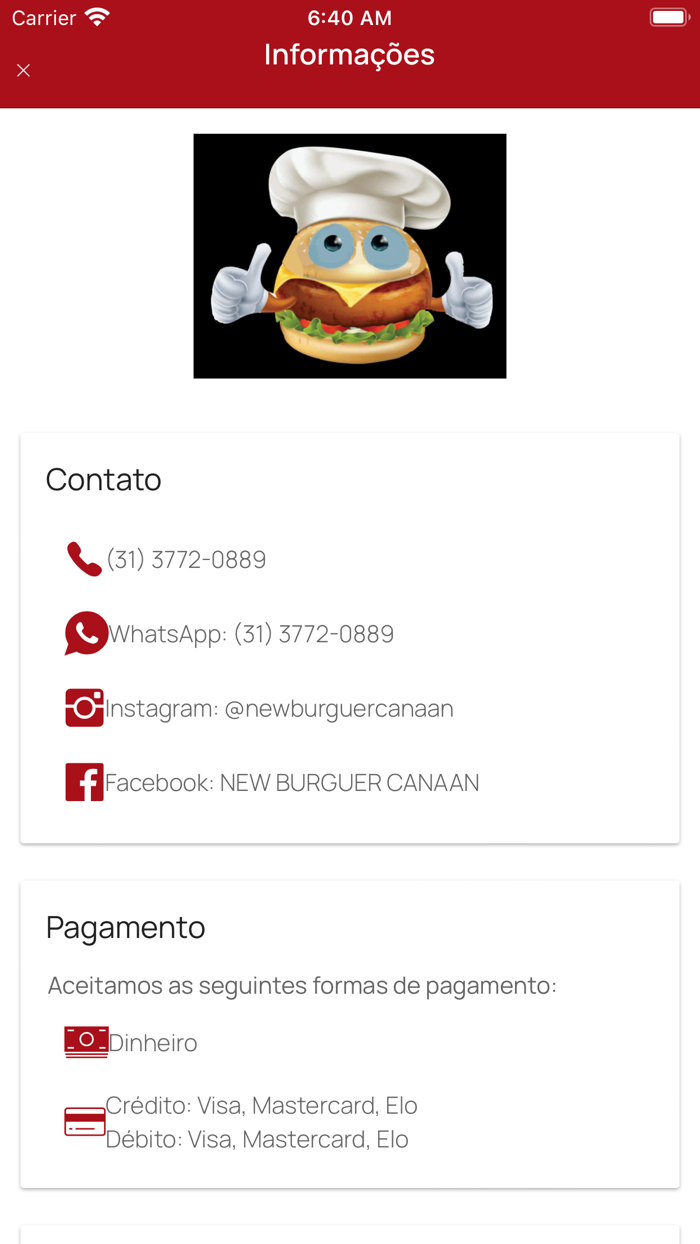 New Burguer Canaan