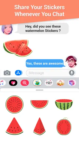 Game screenshot The Watermelon Stickers! mod apk