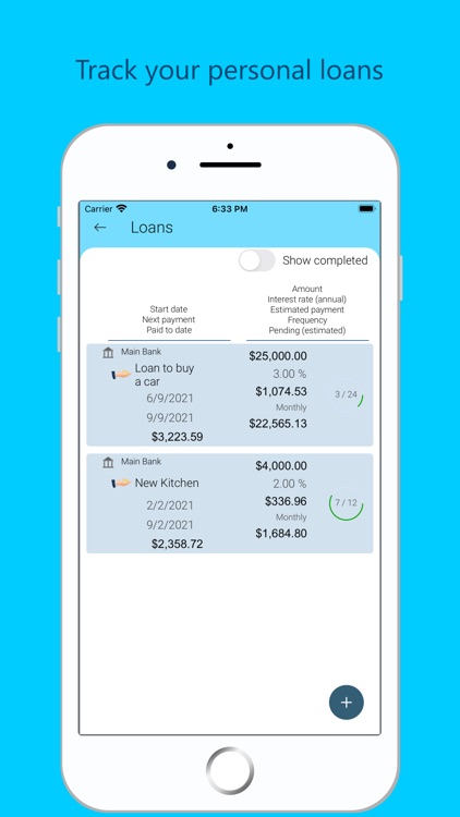 Saru - Expenses and Money screenshot-3