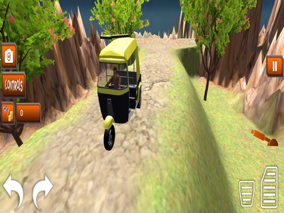 OffRoad Auto Rickshaw Driving screenshot 3