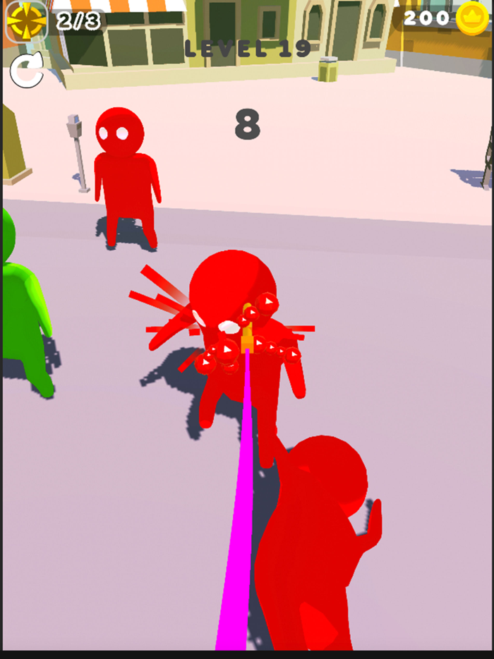 Bullet Arrow man Bender 3D