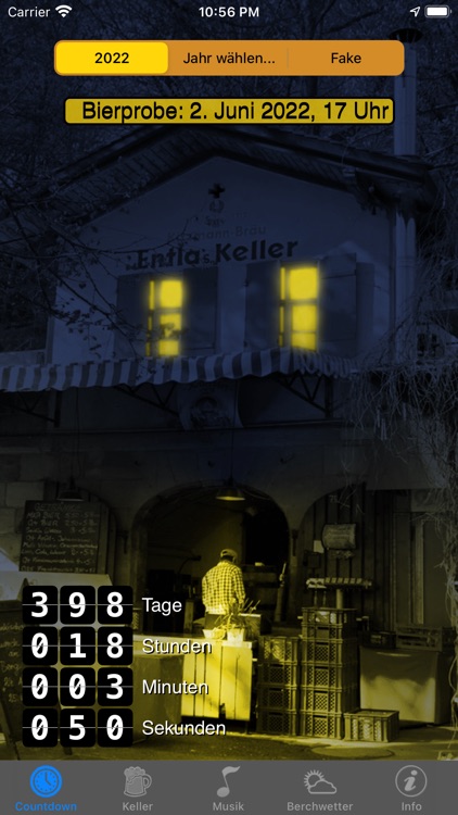 Bergkirchweih Erlangen - Timer