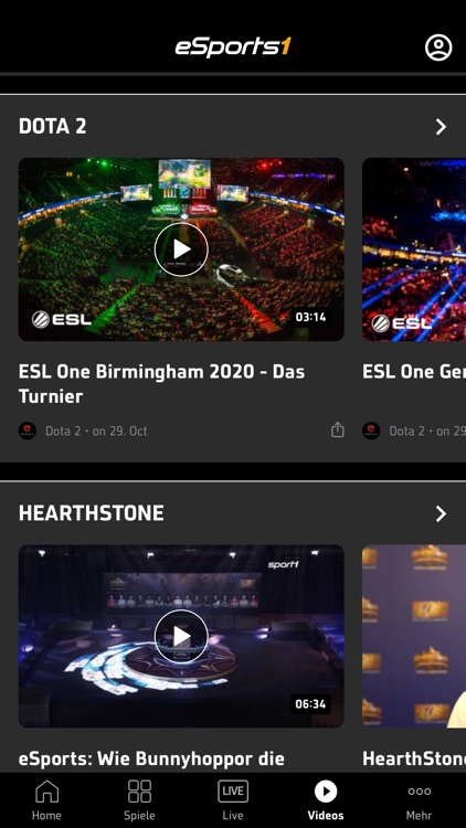 eSPORTS1 - Die eSports App screenshot-4
