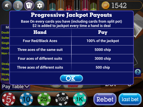 Cheats for Spanish Blackjack 21