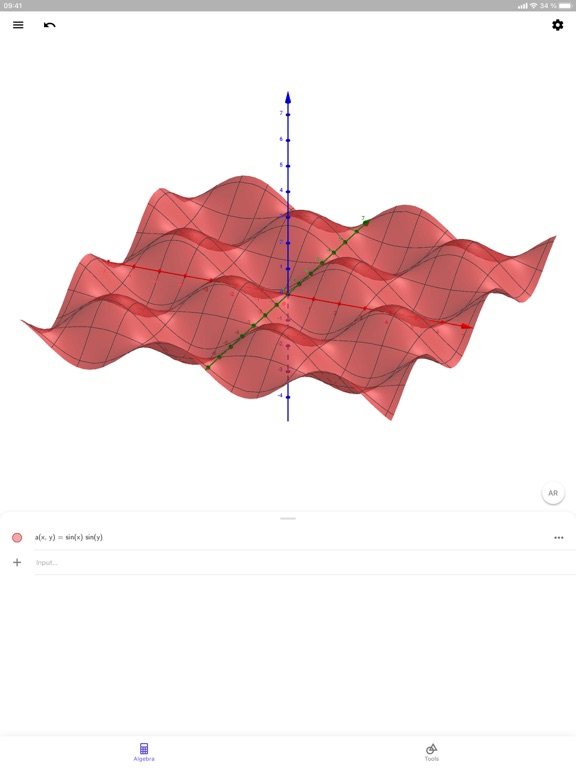 GeoGebra 3D Calculator screenshot 3