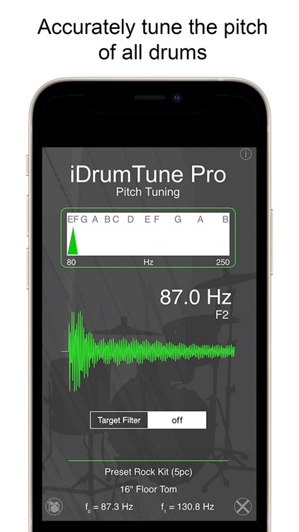 Drum Tuner - iDrumTune Pro screenshot-0