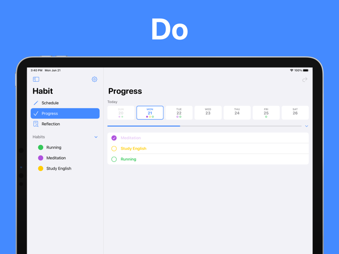 Habit Tracker - Routine