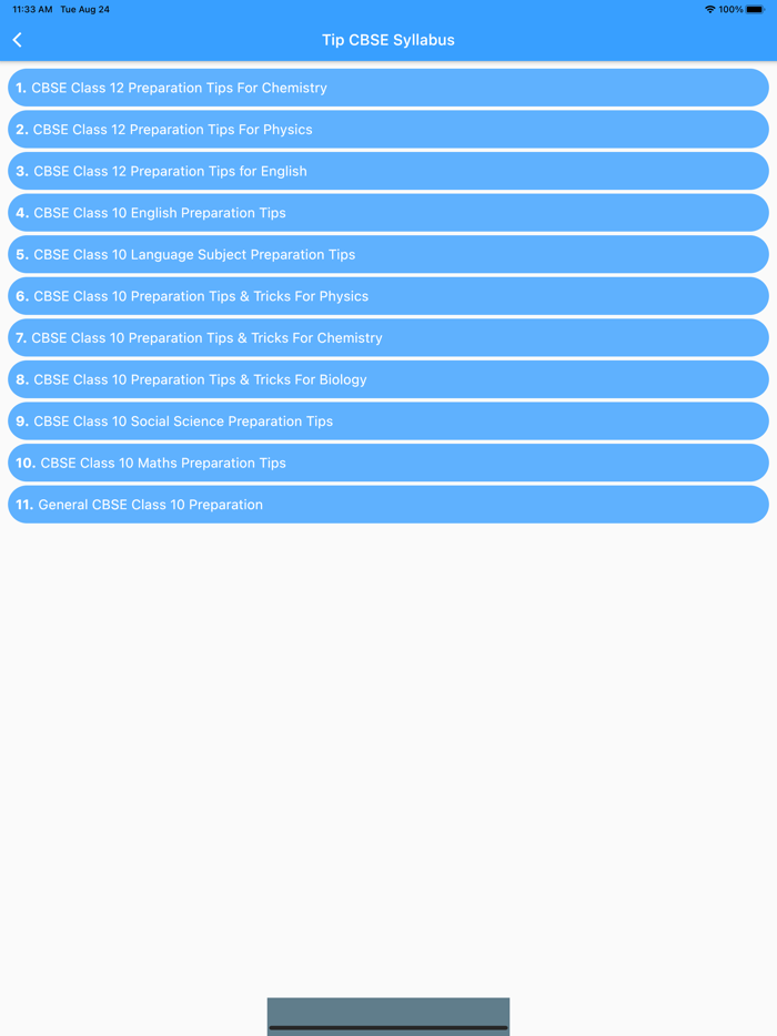 CBSE SYLLABUS Tutorial