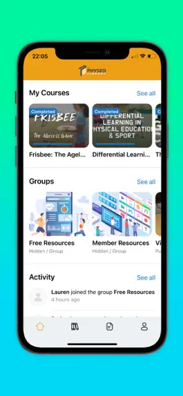 Game screenshot The PhysEd Library mod apk