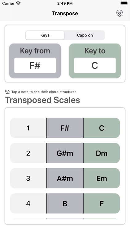 Chord Transpose screenshot-4