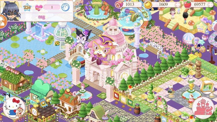 Hello Kitty Công Viên Huyền Ảo