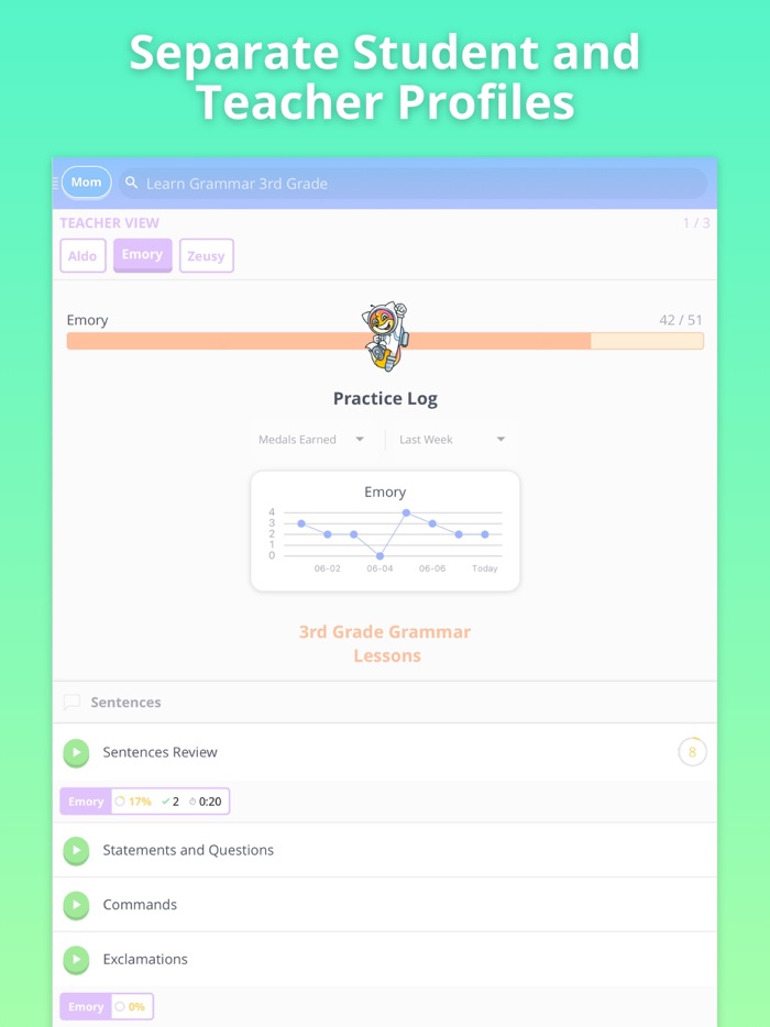 Learn Grammar 3rd Grade