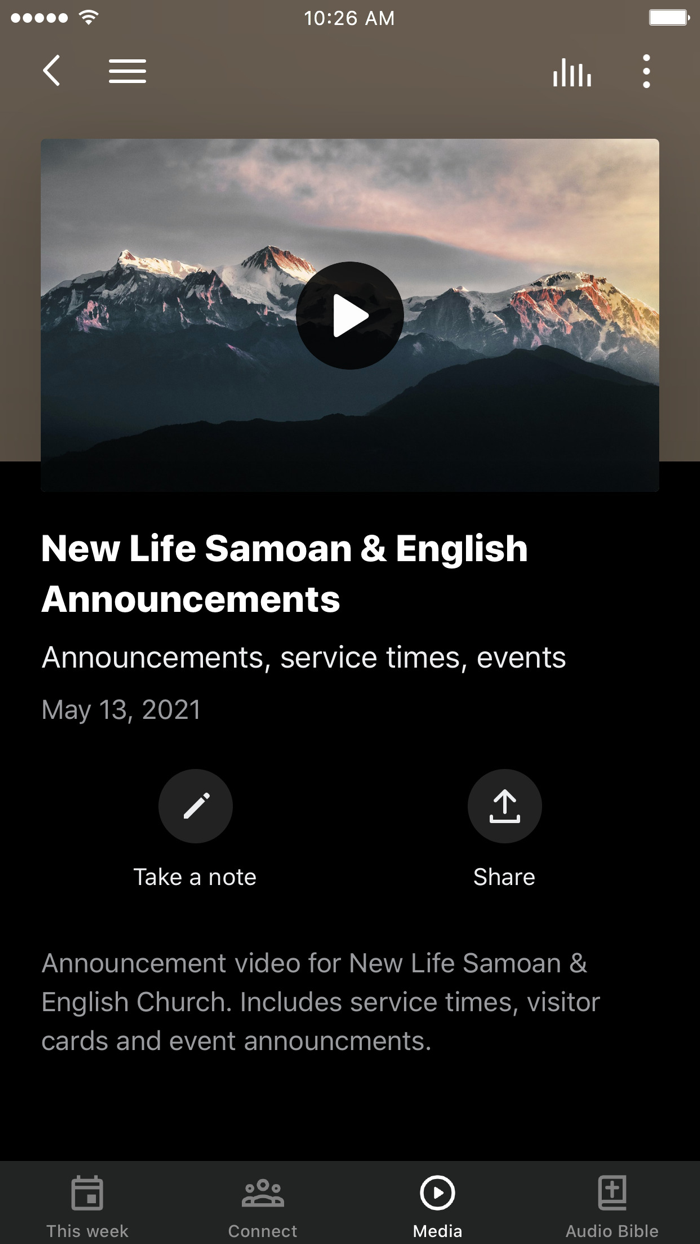 New Life Samoan-English SDA