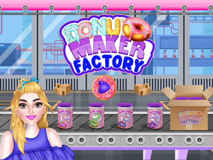 甜甜圈制造商工厂