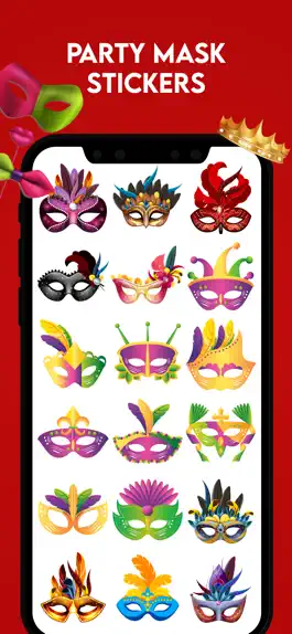 Game screenshot Party & Mask Stickers apk
