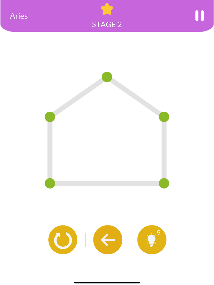 Single Line One Touch Puzzle