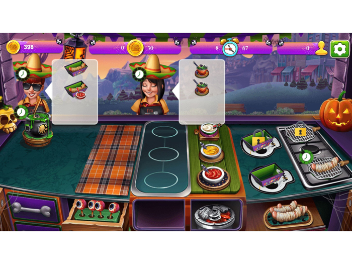 Cooking Fast Halloween