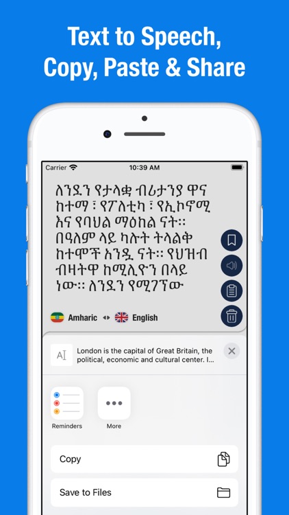 Amharic to English Translator