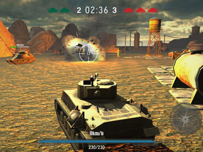 Tank Simulator 2 Epic Battle