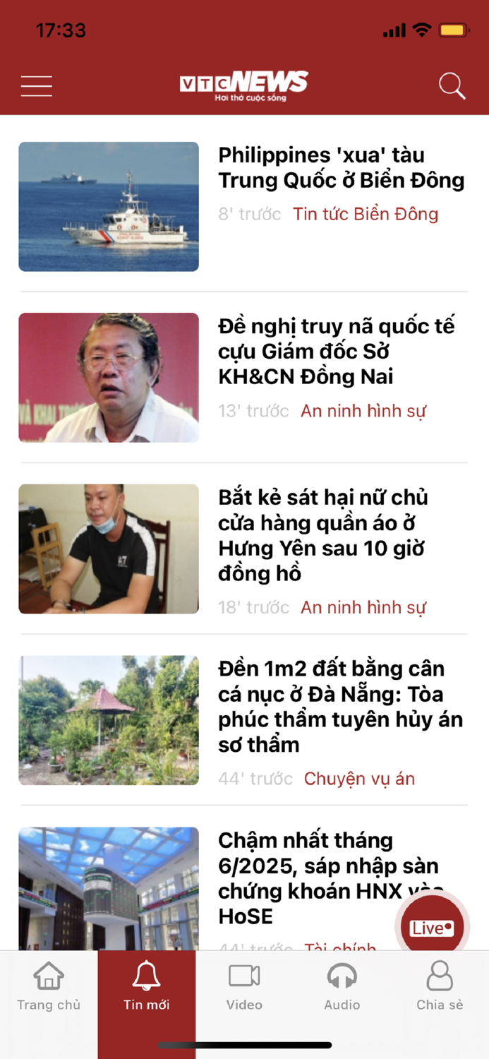 Đọc báo VTC News