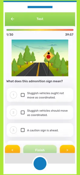 Game screenshot Permit Test Illinois DMV 2021‏ apk