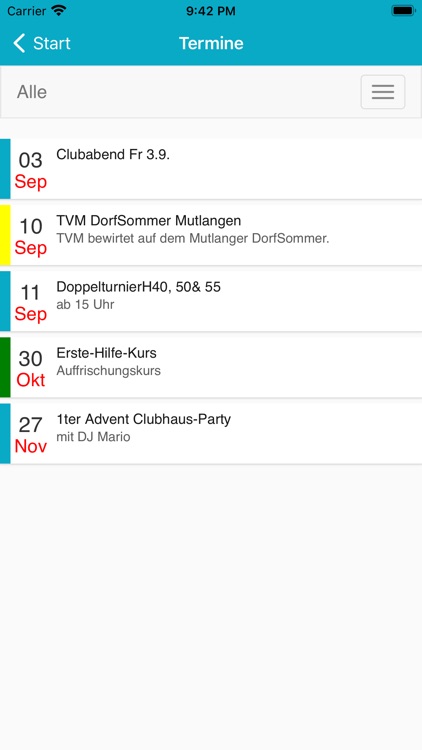 Tennisverein Mutlangen e.V. screenshot-3