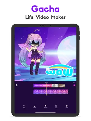 Screenshot 2 Gacha Life Video Music Maker iphone