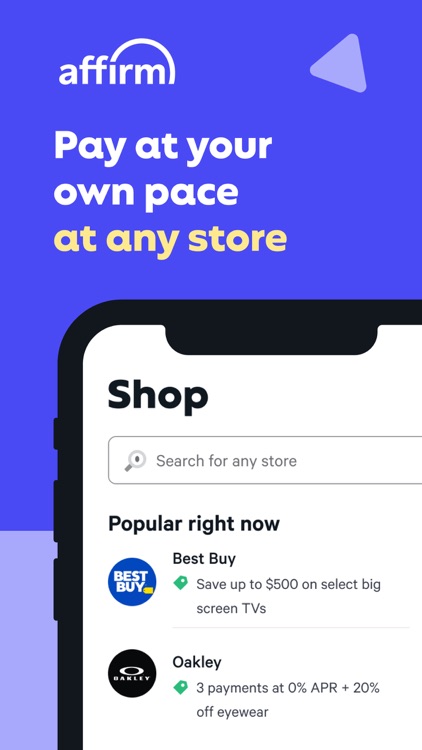 Affirm: Shop and pay over time screenshot-0